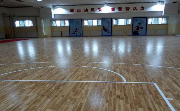 廣西楓樺木實(shí)木運動(dòng)地板厚度
